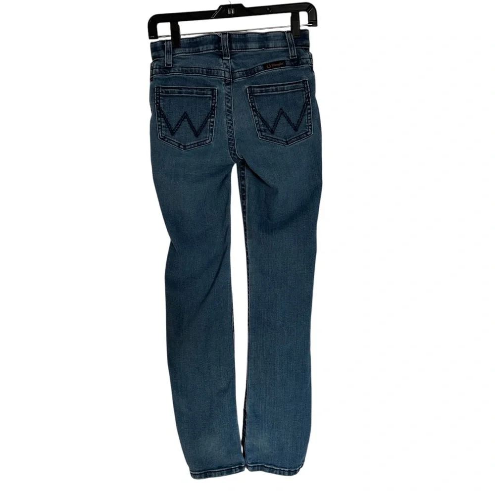 Wrangler Blue Straight Leg Jeans Classic‎ Denim